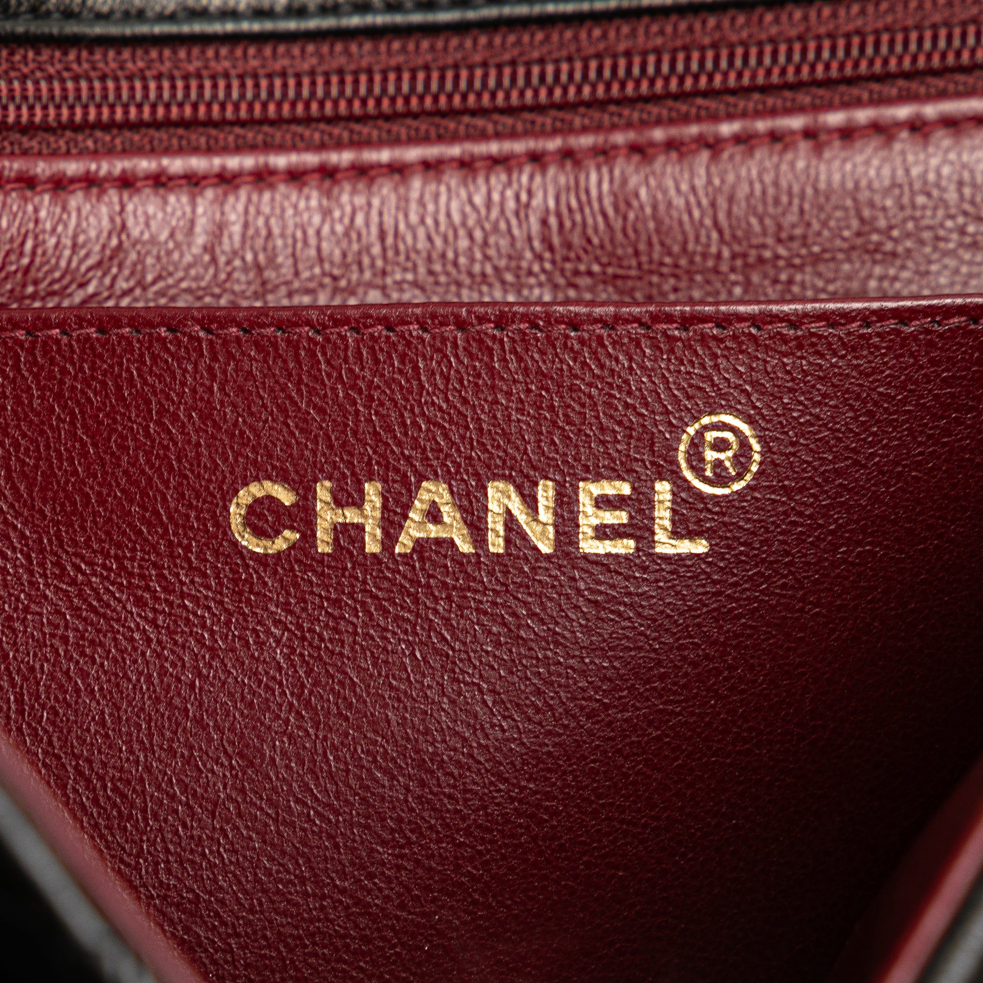 CC Quilted Lambskin Flap