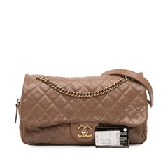 Large Quilted Caviar Shiva Flap