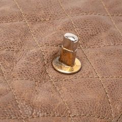 Large Quilted Caviar Shiva Flap