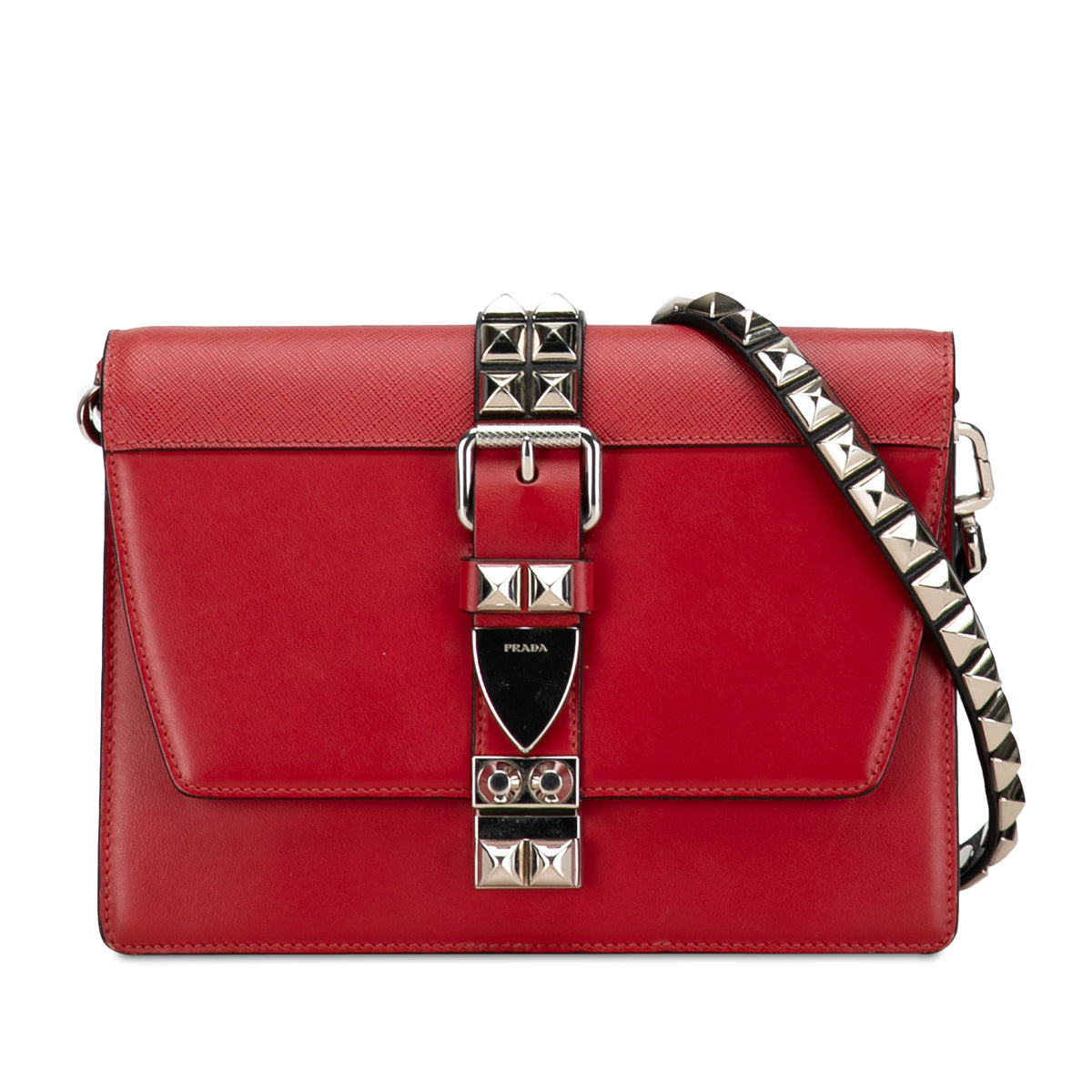 City Calf and Saffiano Elektra Crossbody Bag_0