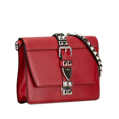 City Calf and Saffiano Elektra Crossbody Bag_1