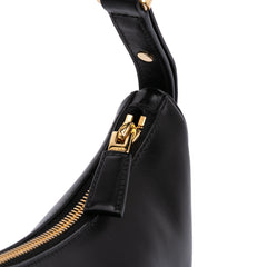 Small Soft Calf Arque Satchel
