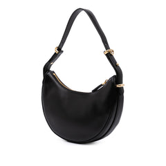 Small Soft Calf Arque Satchel