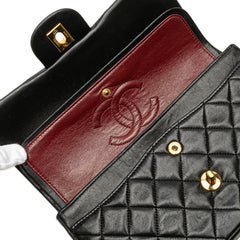 Small Classic Lambskin Double Flap