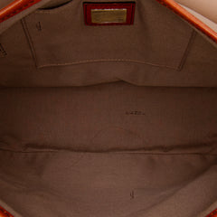 Nylon and Leather B Bis Shoulder Bag