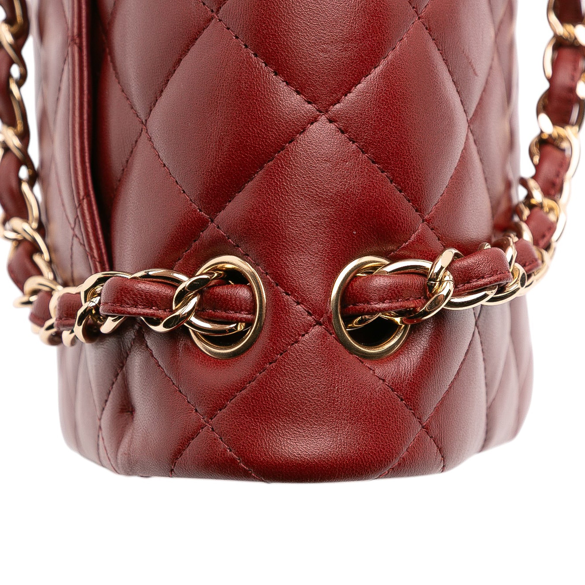 Jumbo Classic Lambskin Double Flap