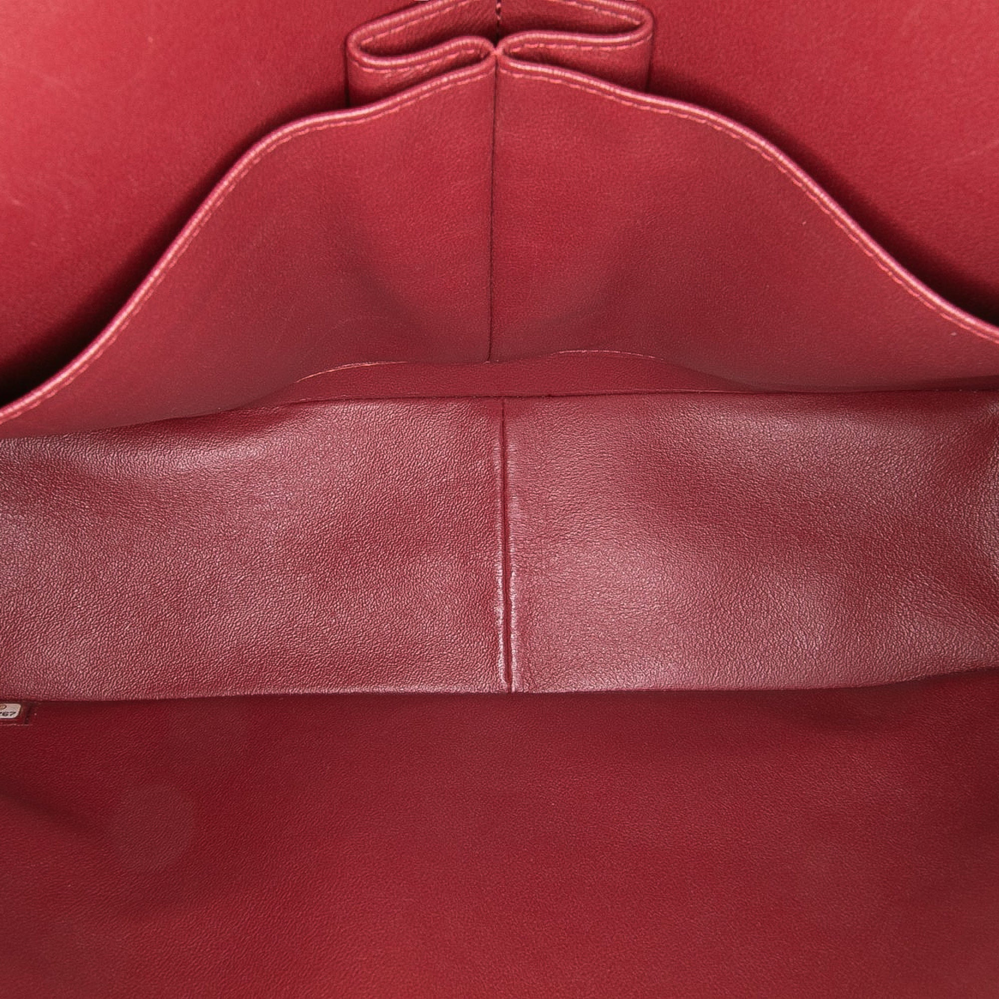 Jumbo Classic Lambskin Double Flap