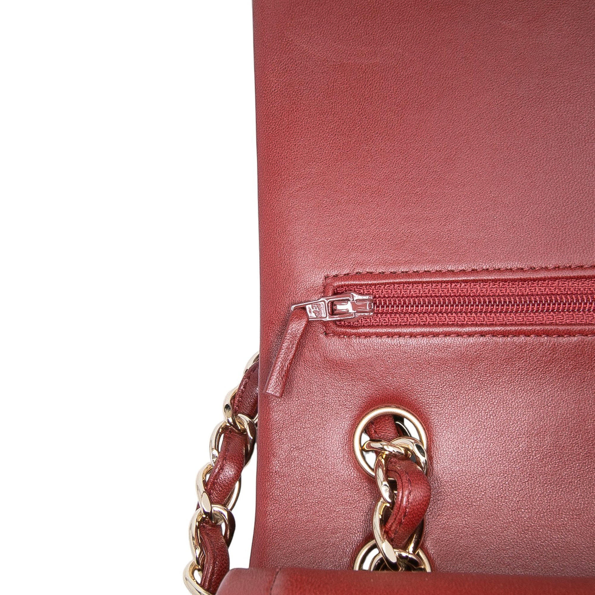 Jumbo Classic Lambskin Double Flap