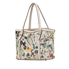 Small Leather Flora Nice Tote