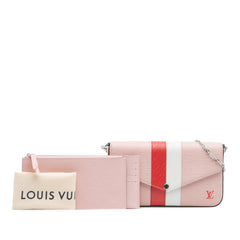 Epi Stripes Pochette Felicie