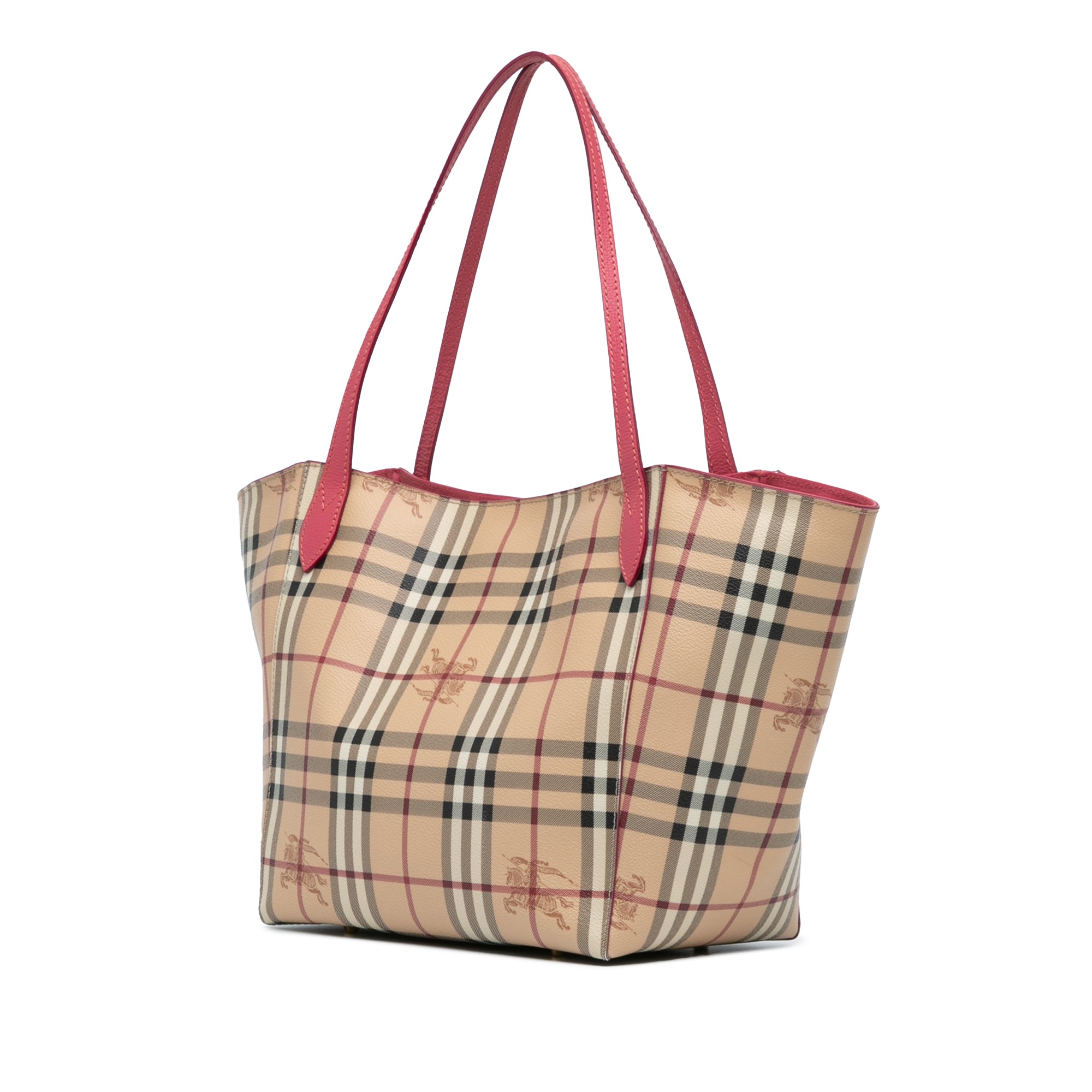 Haymarket Check Coated Canvas Tote