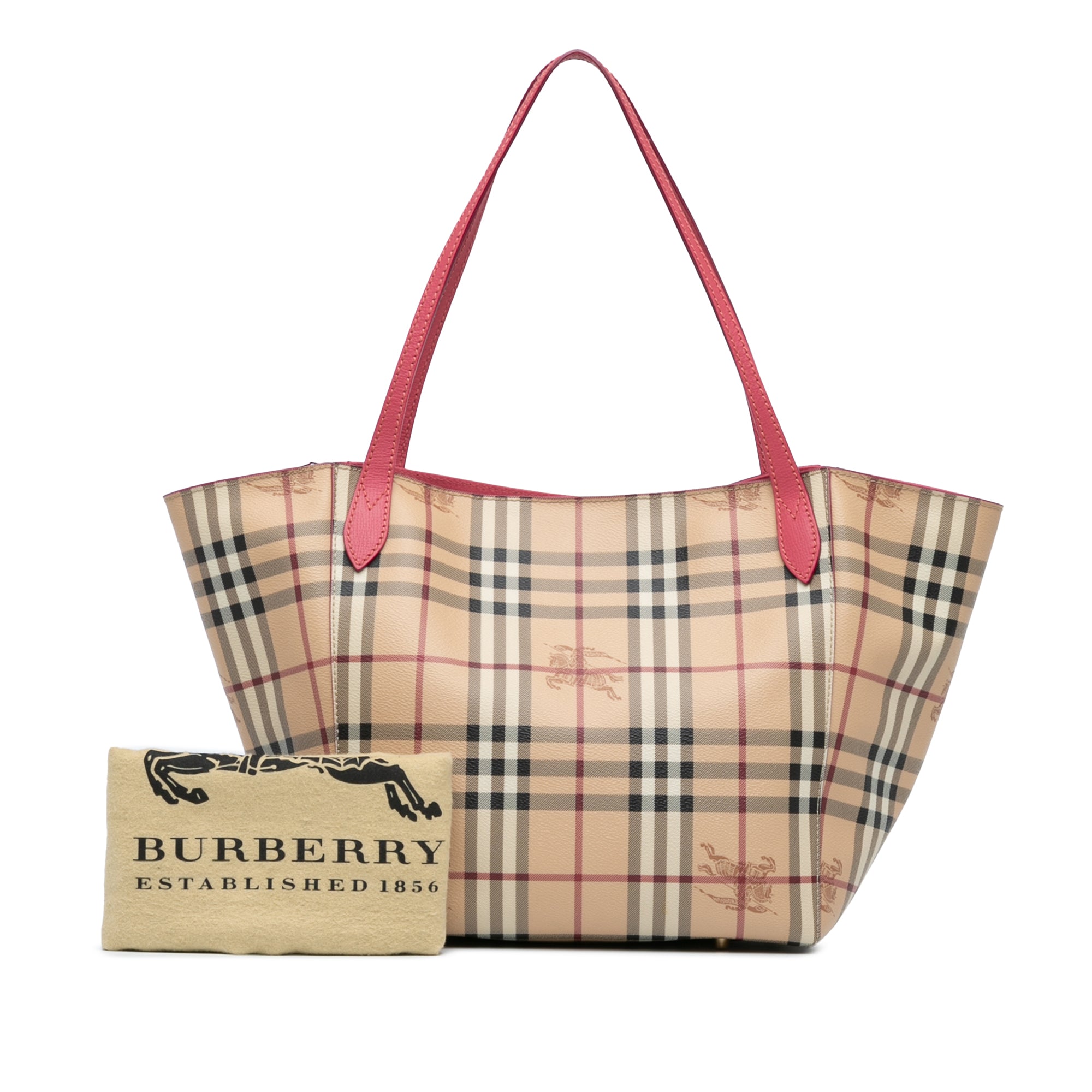 Haymarket Check Coated Canvas Tote