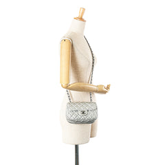 Mini Perforated Lambskin Punch Flap