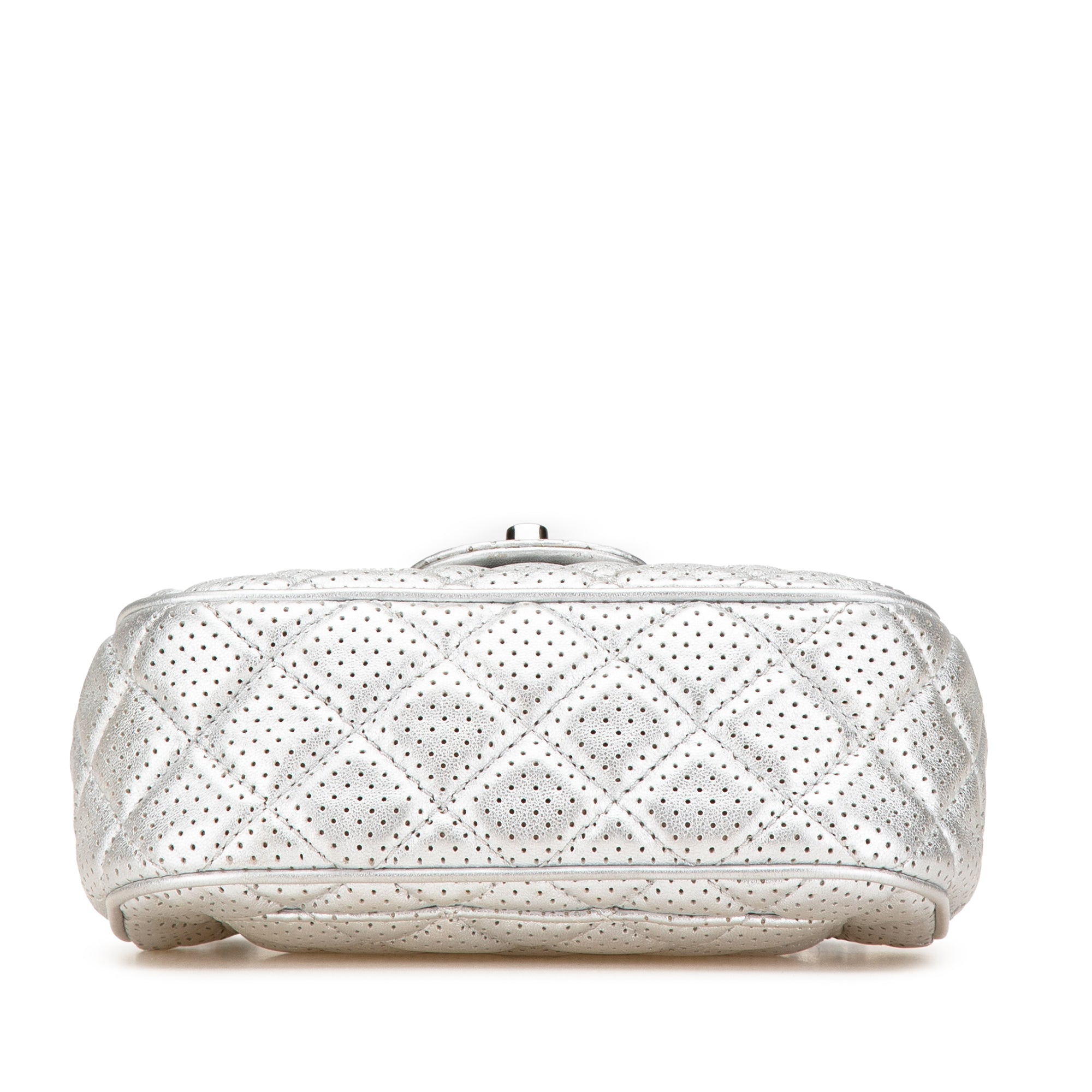 Mini Perforated Lambskin Punch Flap