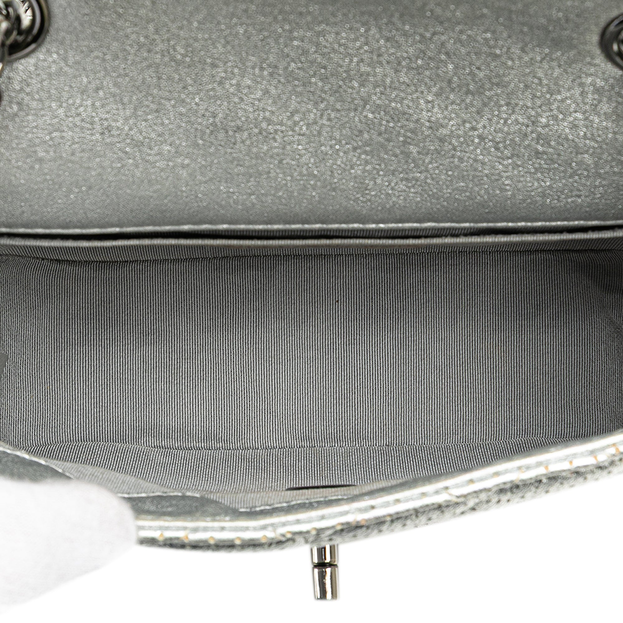 Mini Perforated Lambskin Punch Flap