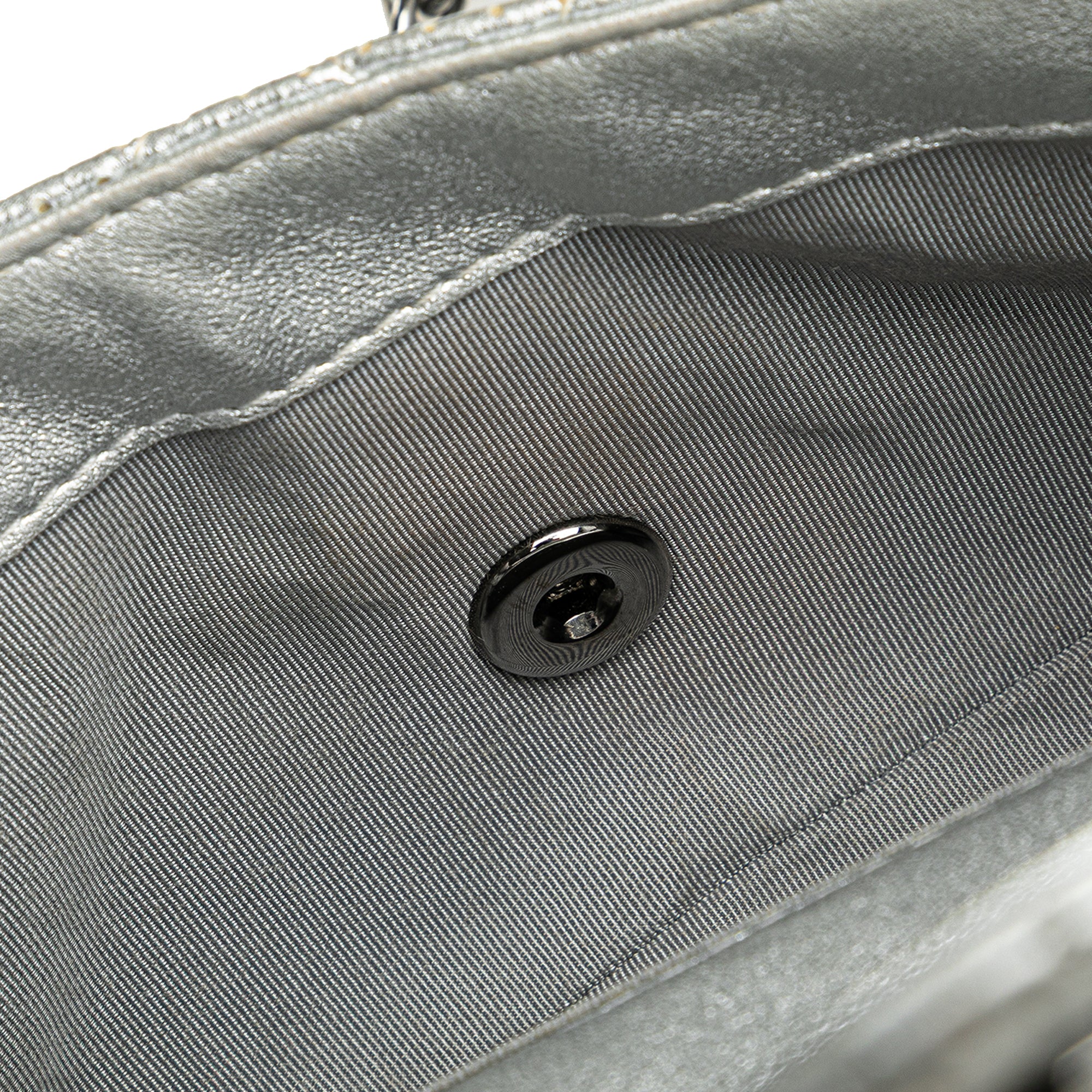 Mini Perforated Lambskin Punch Flap