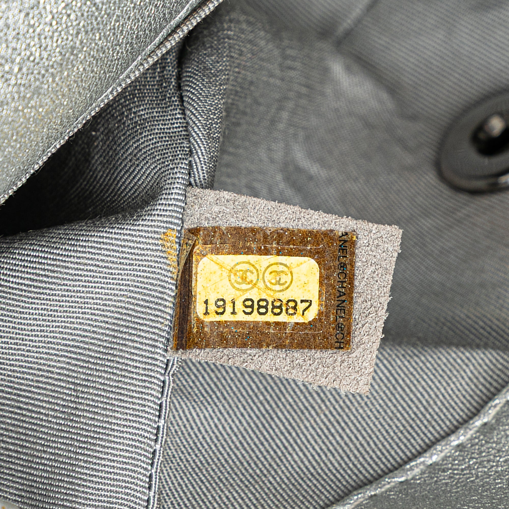 Mini Perforated Lambskin Punch Flap