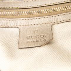 GG Canvas Bella Flap Satchel