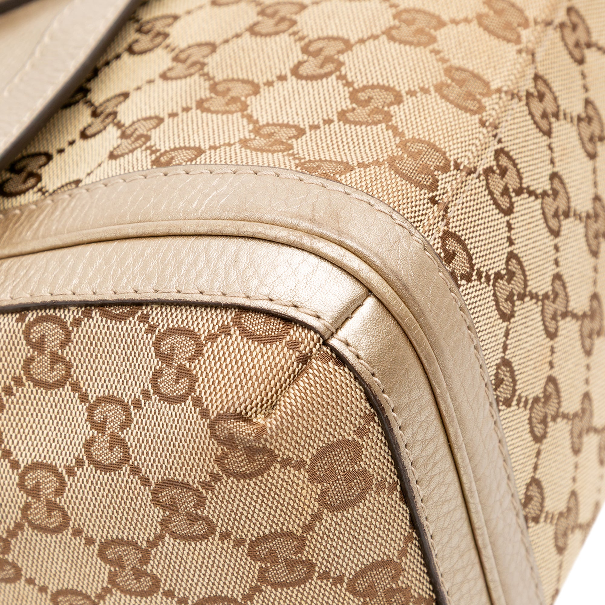 GG Canvas Bella Flap Satchel
