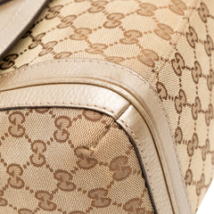 GG Canvas Bella Flap Satchel