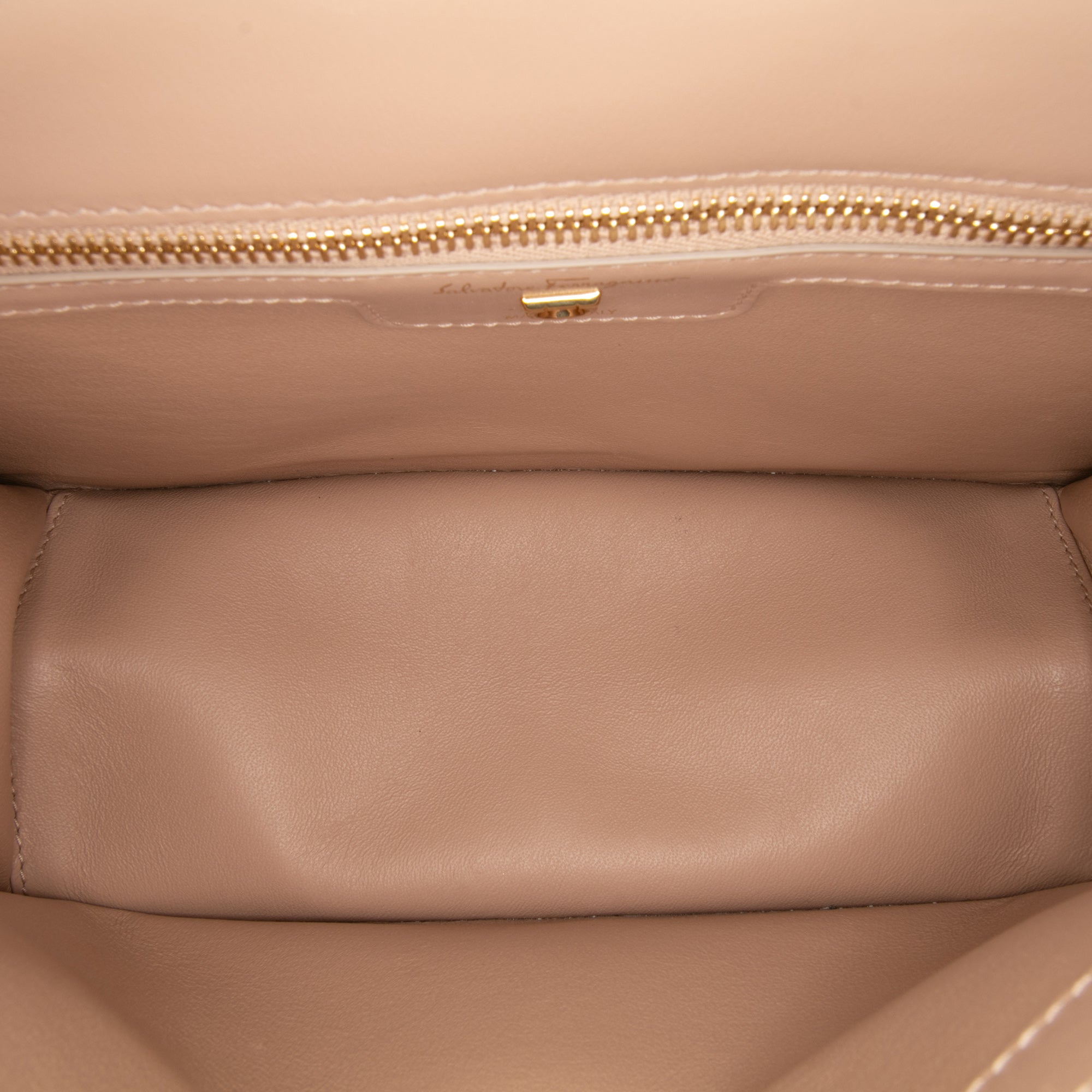 Quilted Leather Gancini Flap Shoulder Bag