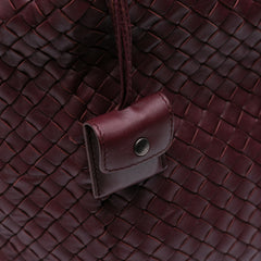Nappa Intrecciato Shoulder Bag