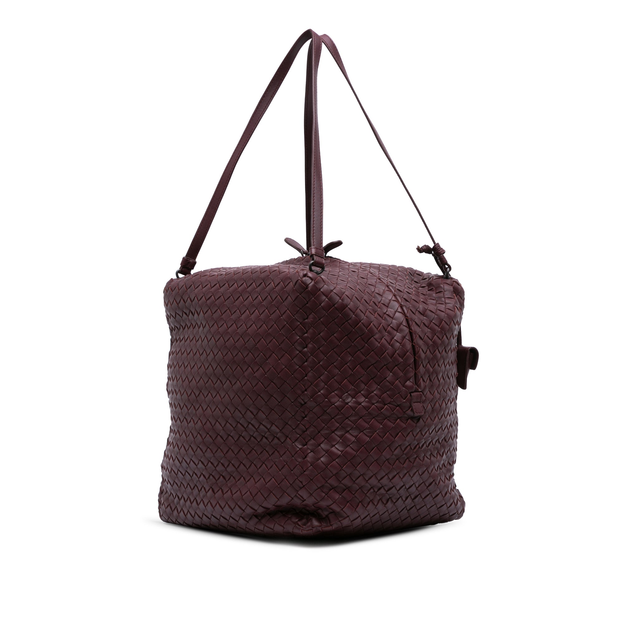 Nappa Intrecciato Shoulder Bag