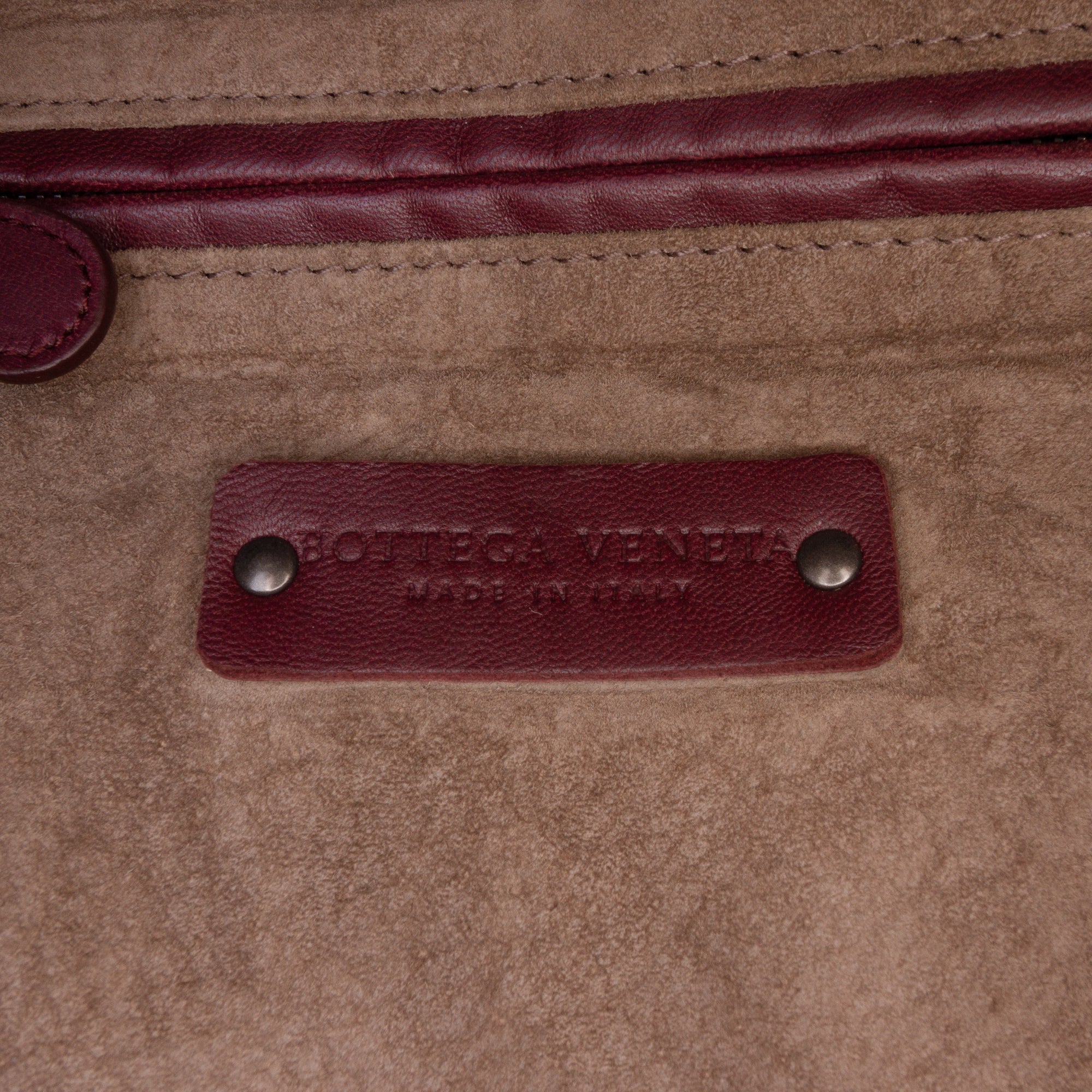 Nappa Intrecciato Shoulder Bag