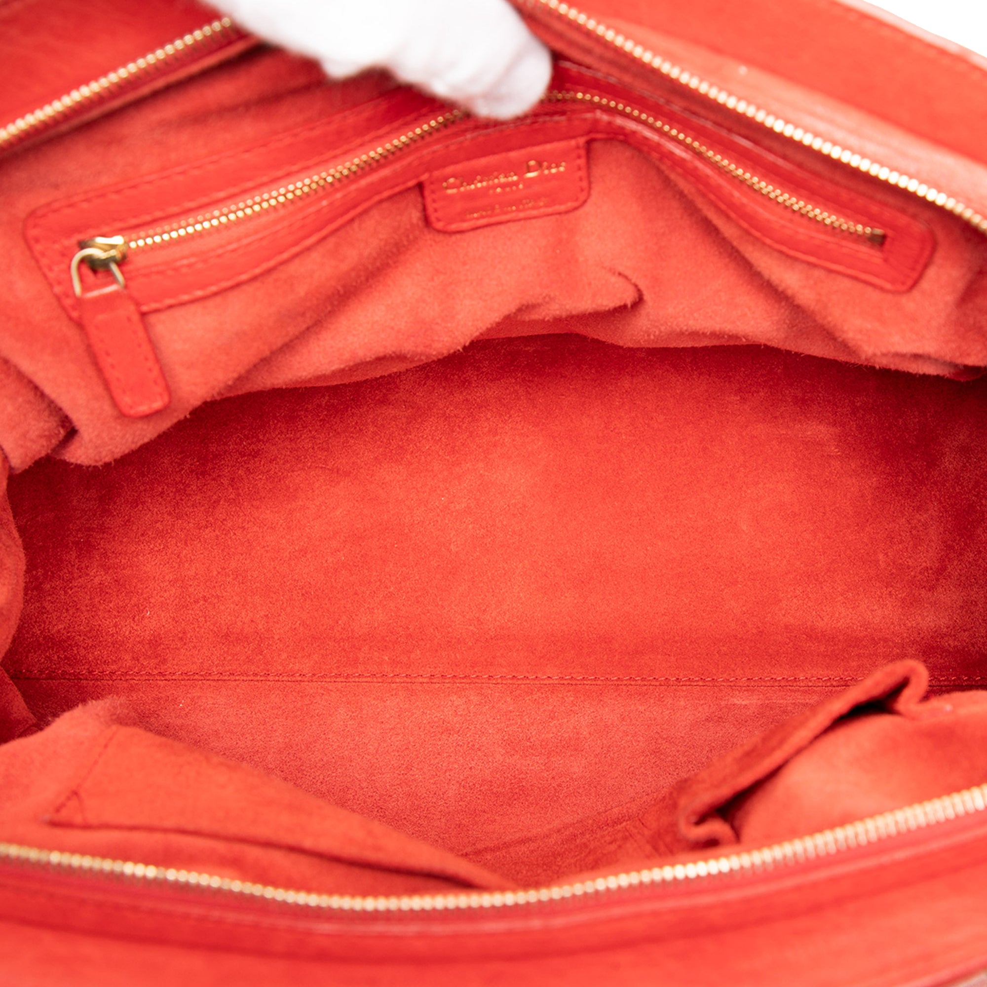 Large Calfskin My Dior Frame Handbag