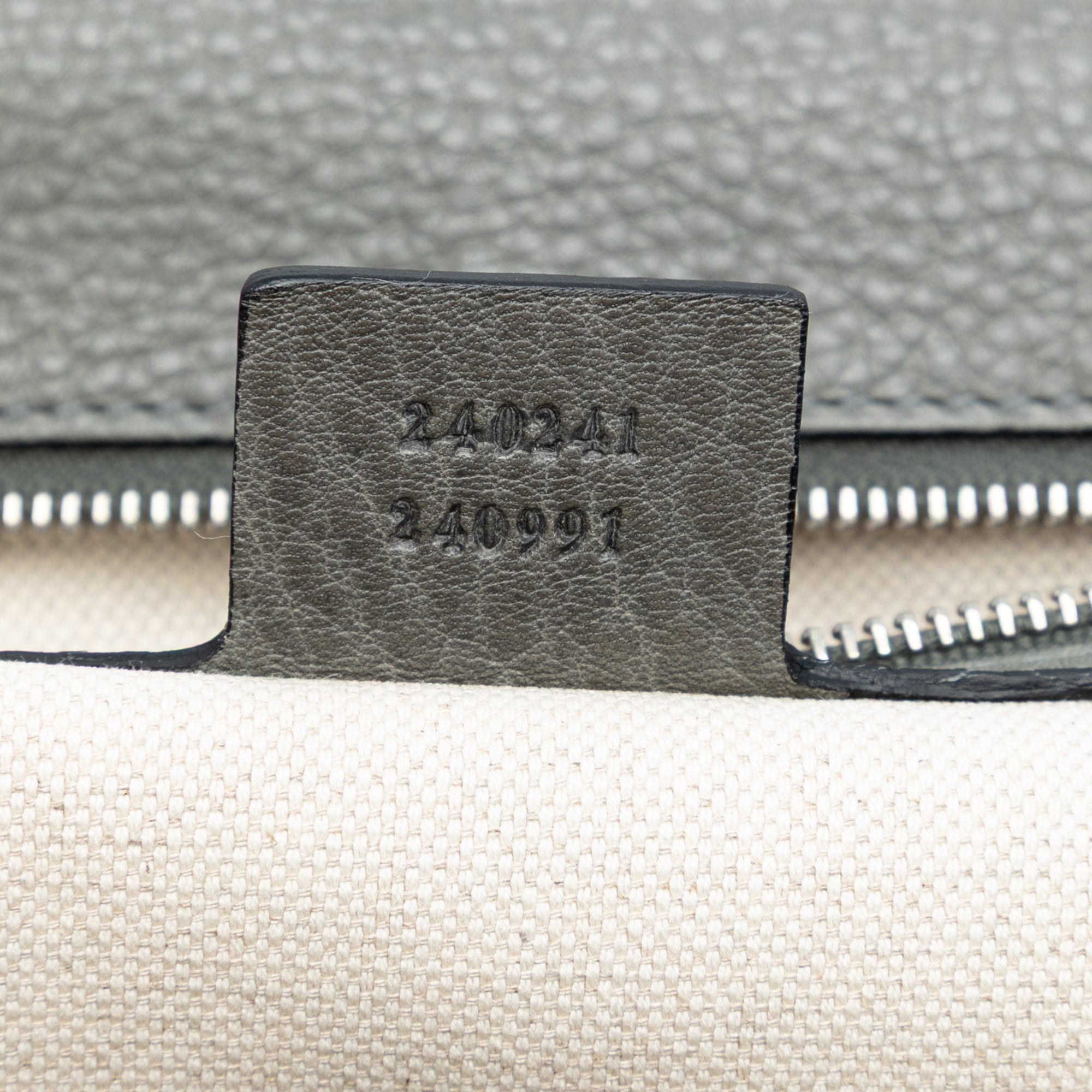 Large Pebbled Calfskin New Bamboo Top Handle Bag