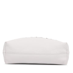 Leather The Petal Clutch With Strap_3