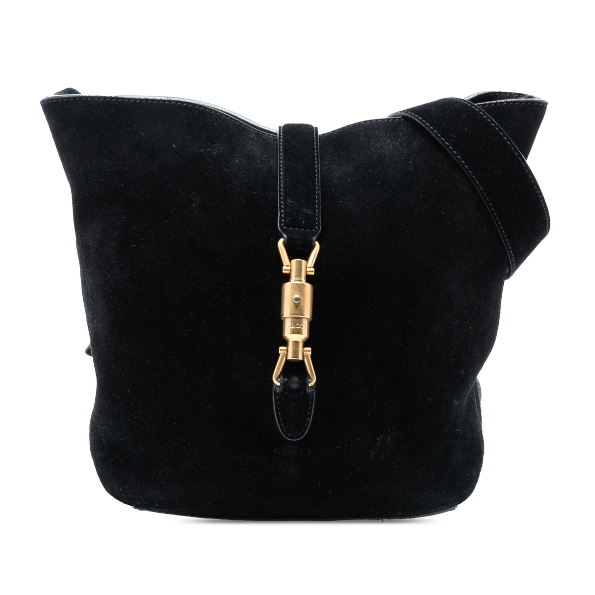 Suede Soft Jackie Bucket Bag