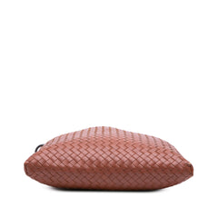 Leather Intrecciato Crossbody