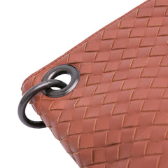 Leather Intrecciato Crossbody