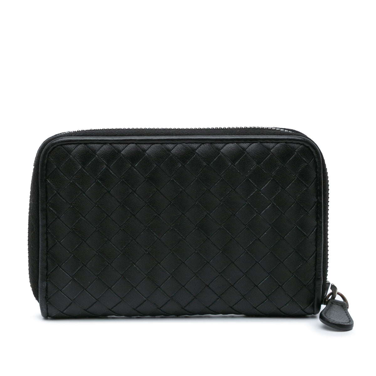 Nappa Intrecciato Zip Around Wallet