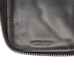 Nappa Intrecciato Zip Around Wallet