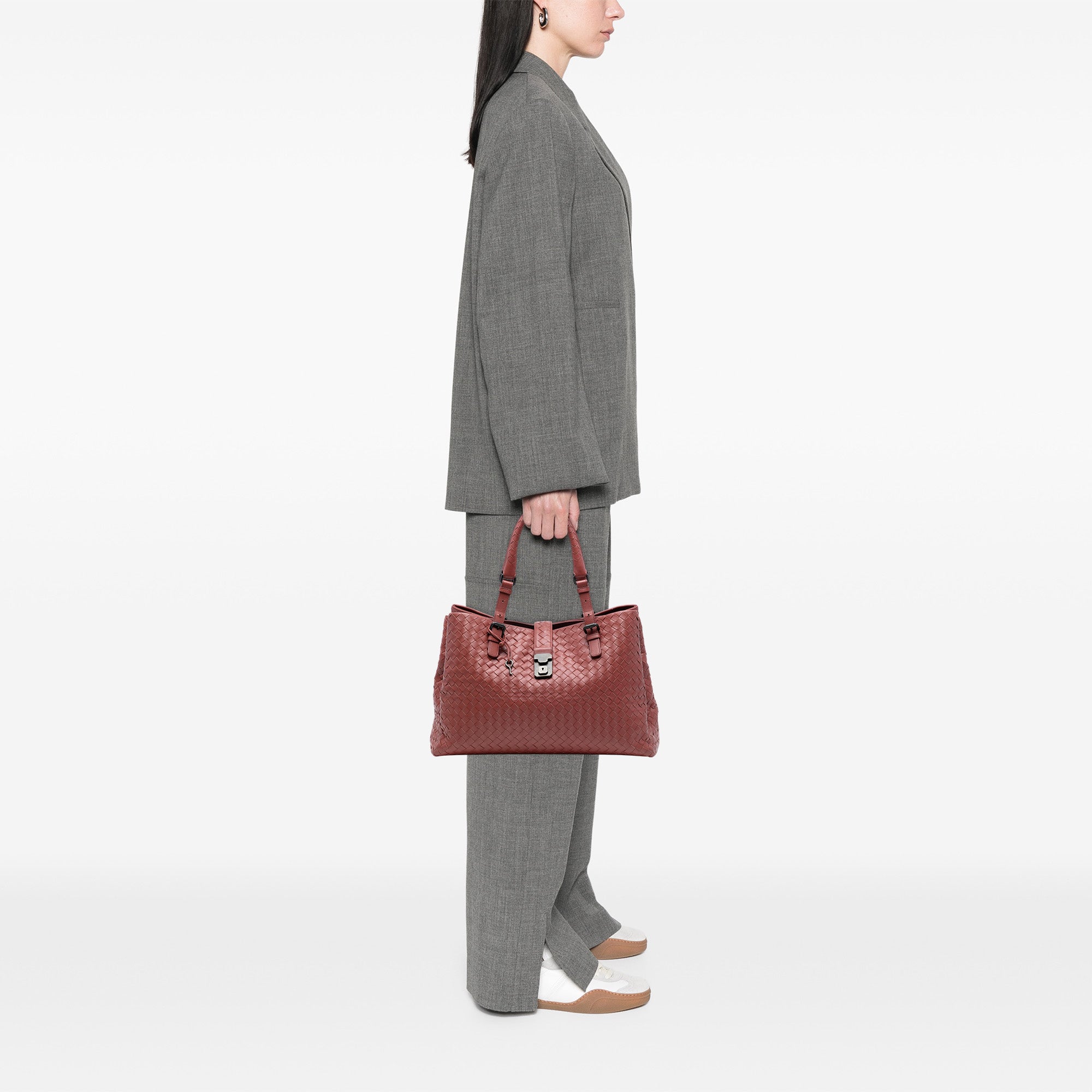 Medium Nappa Intrecciato Roma Tote