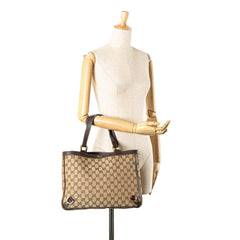 GG Canvas Abbey D Ring Tote