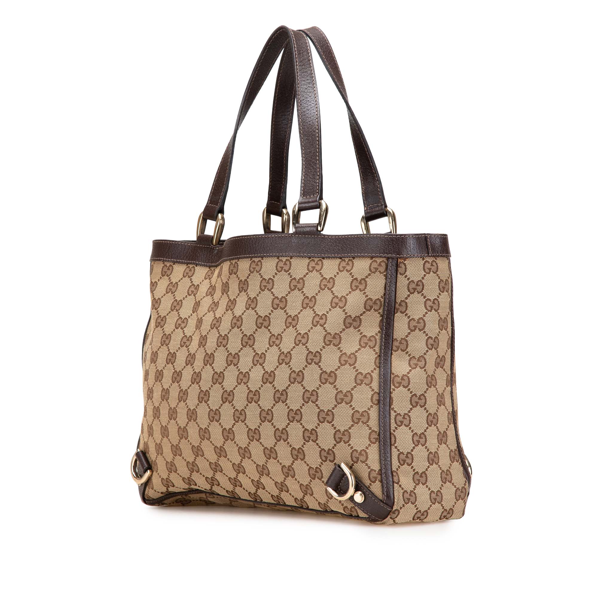 GG Canvas Abbey D Ring Tote