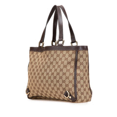 GG Canvas Abbey D Ring Tote