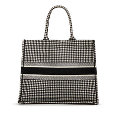 Large Houndstooth Book Tote_2