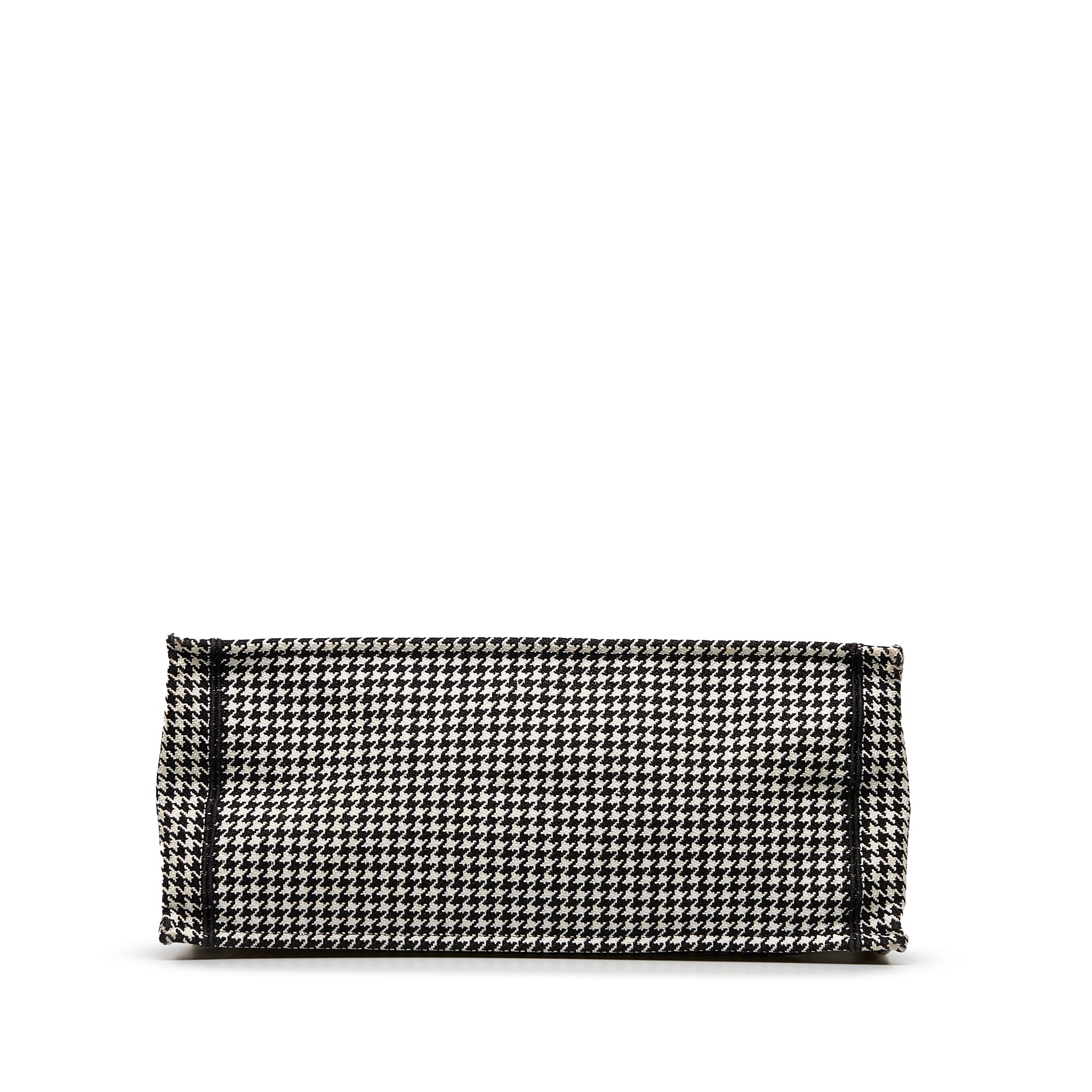 Large Houndstooth Book Tote