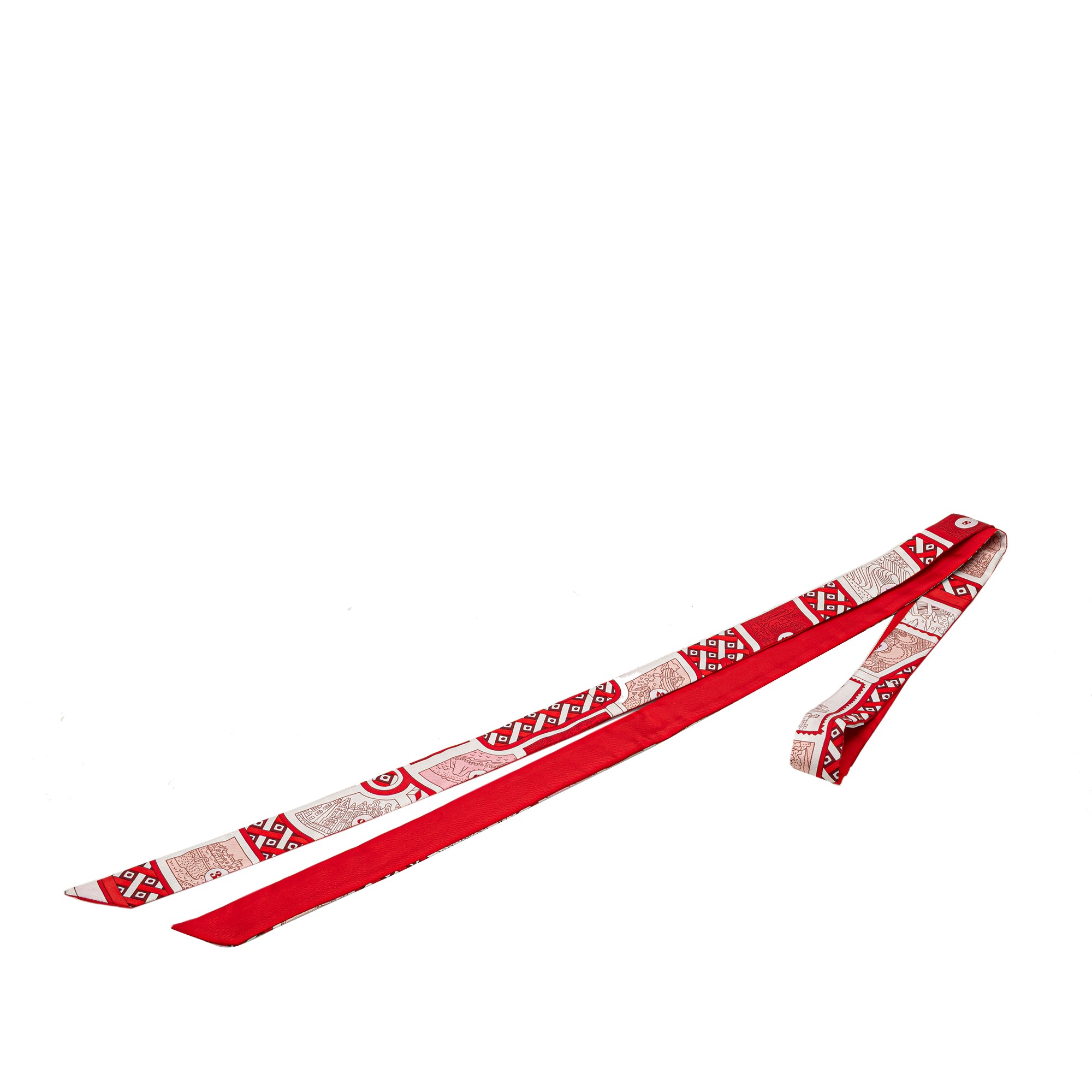Le Tour Du Monde  Twilly Silk Scarf