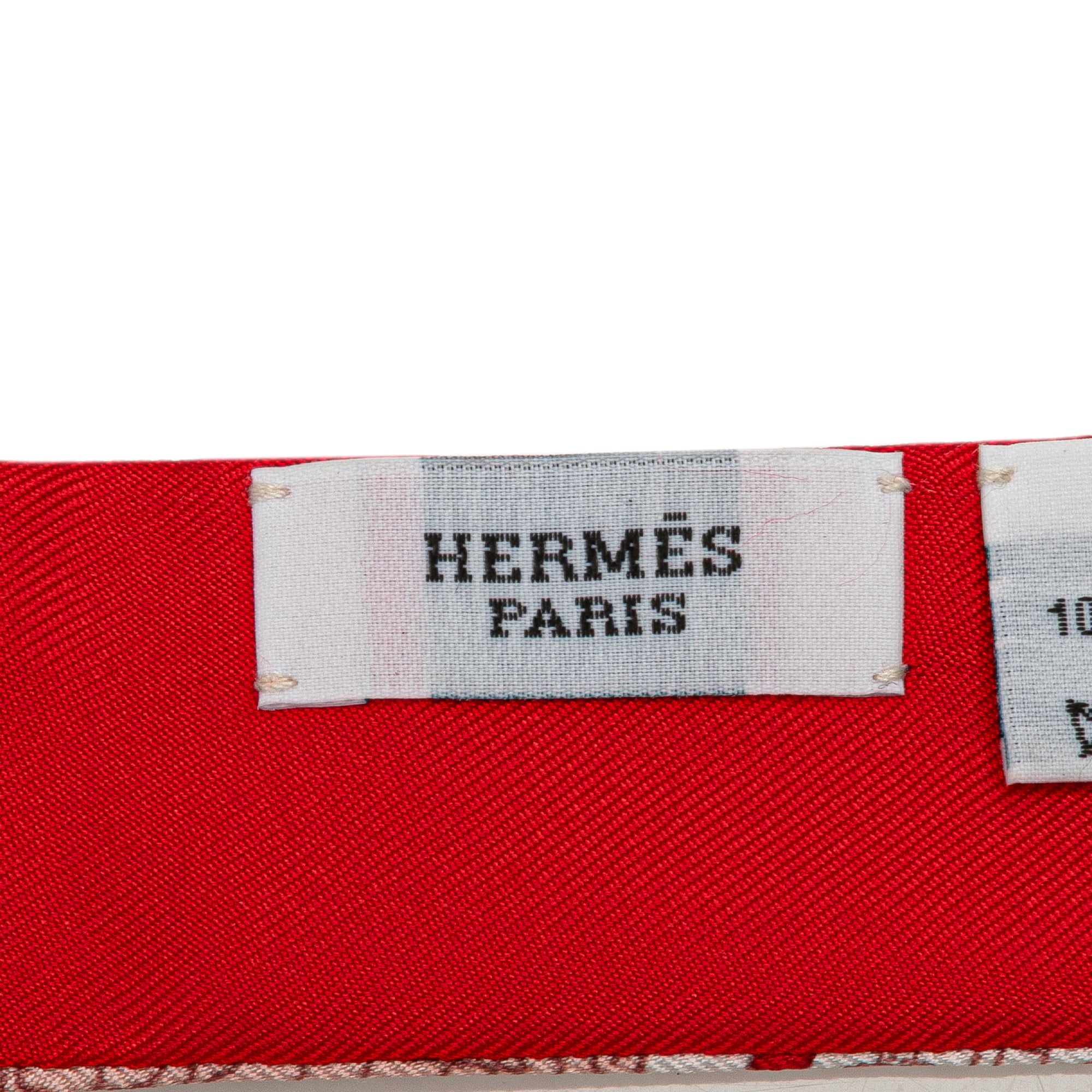 Le Tour Du Monde  Twilly Silk Scarf