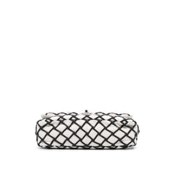 Jumbo Calfskin Canebiers Net Flap