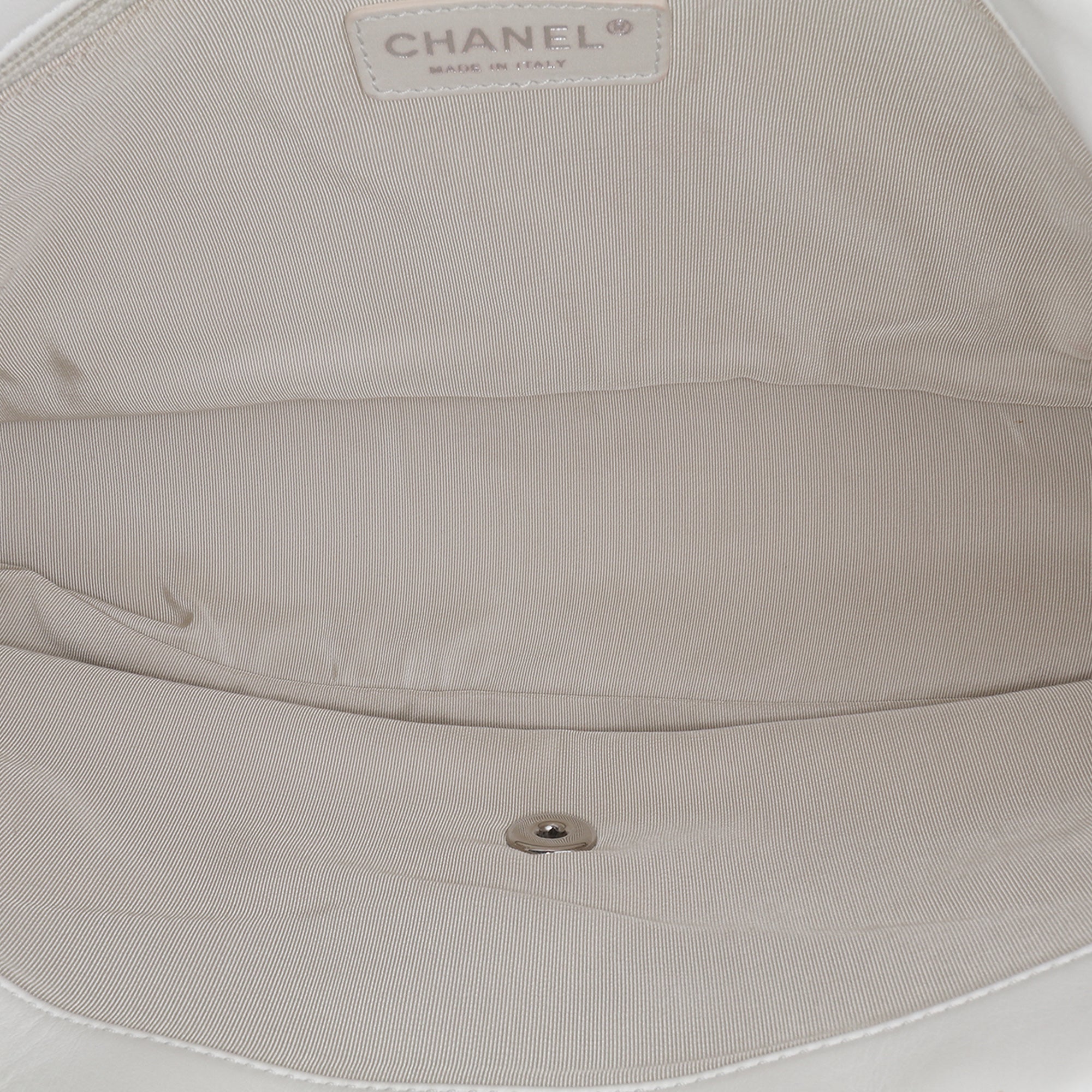 Jumbo Calfskin Canebiers Net Flap