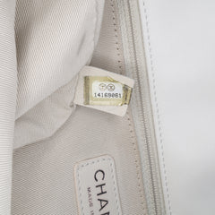 Jumbo Calfskin Canebiers Net Flap