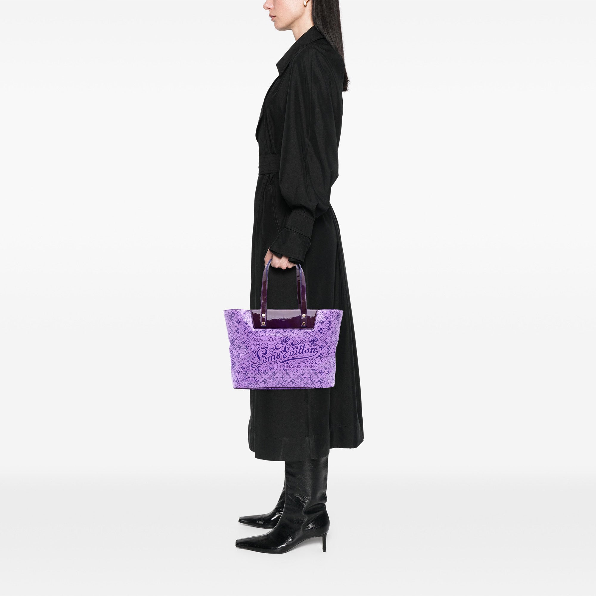 Takashi Murakami Coated Canvas Cosmic Blossom Tote PM