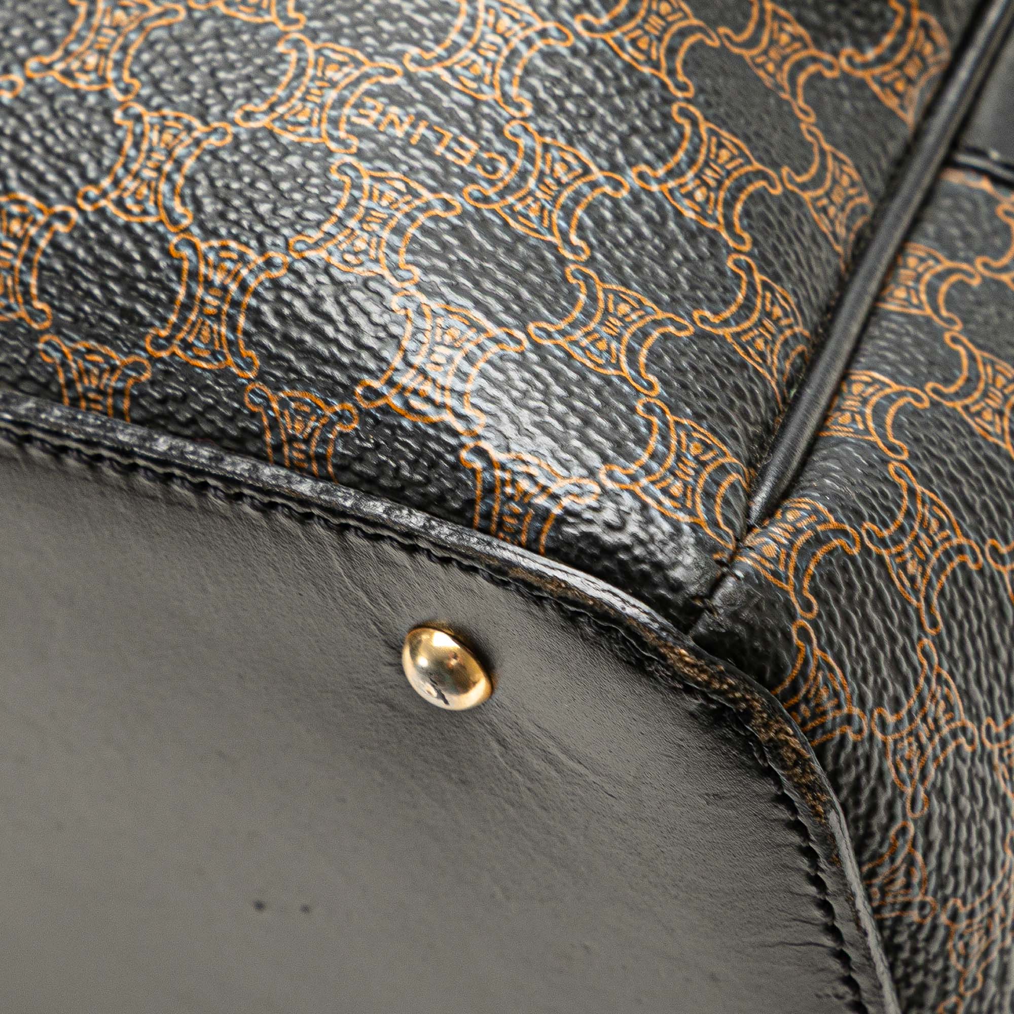 Macadam Coated Canvas Handbag