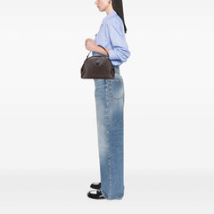 Macadam Coated Canvas Handbag